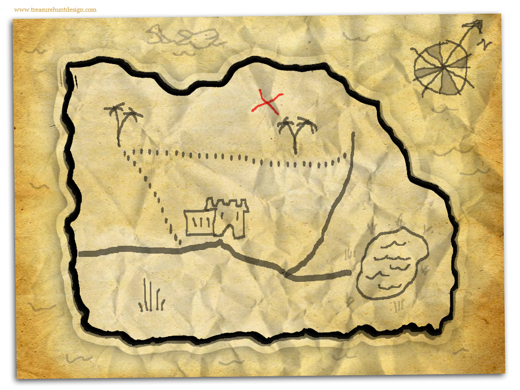 blank pirate map