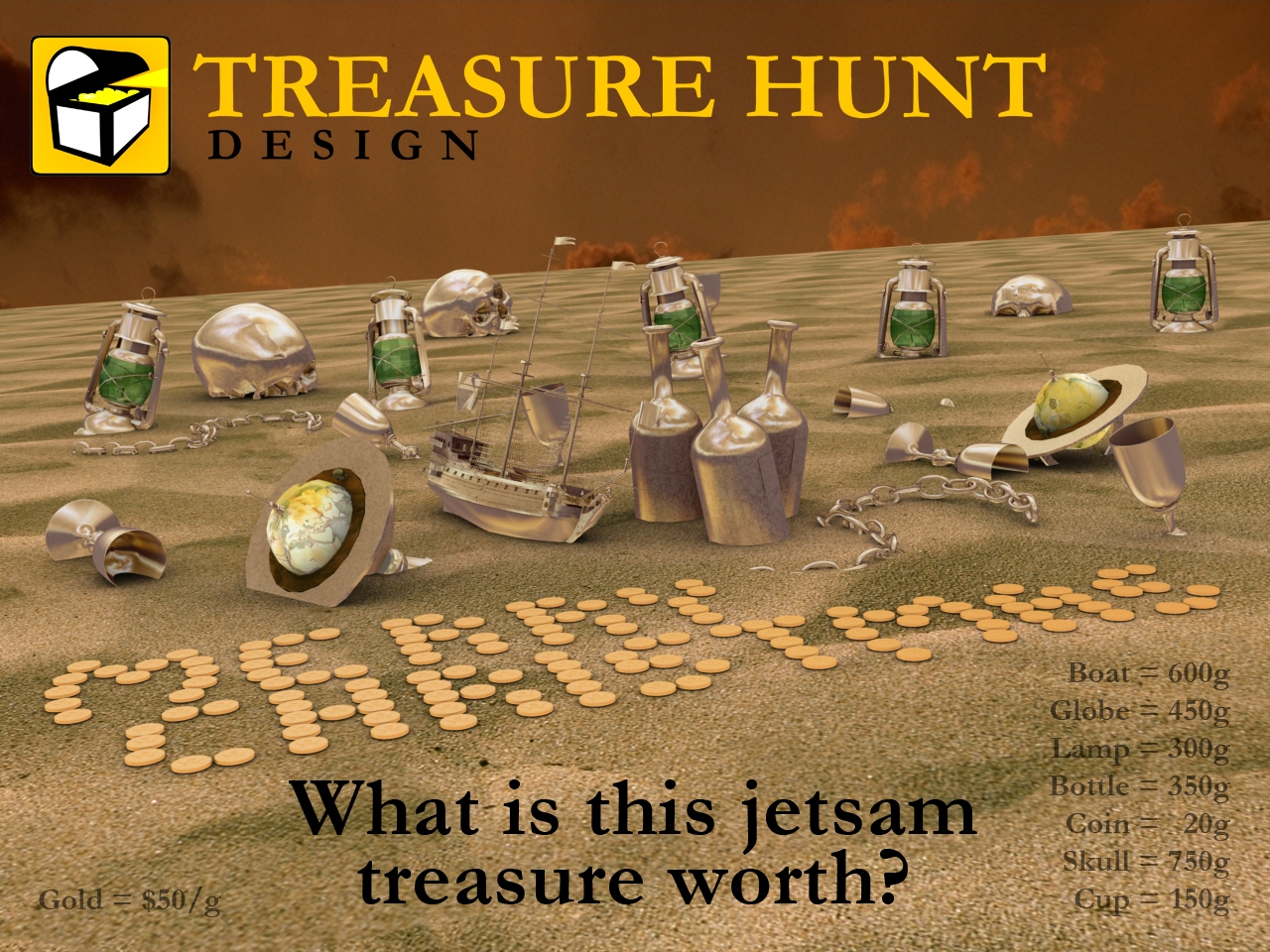 The Christmas Treasure Hunt Design Puzzle Treasure Hunt Design